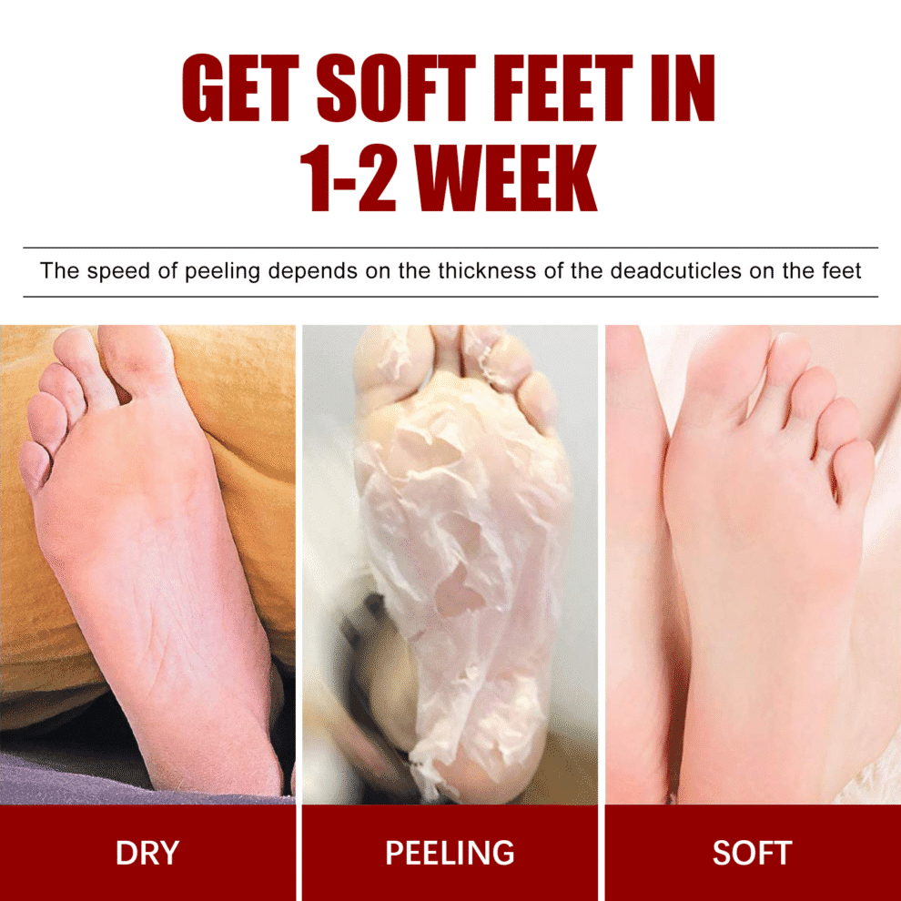 Jaysuing Natural Foot Mask - Soft Feet Daily Care with Gentle Nurture - Image 3