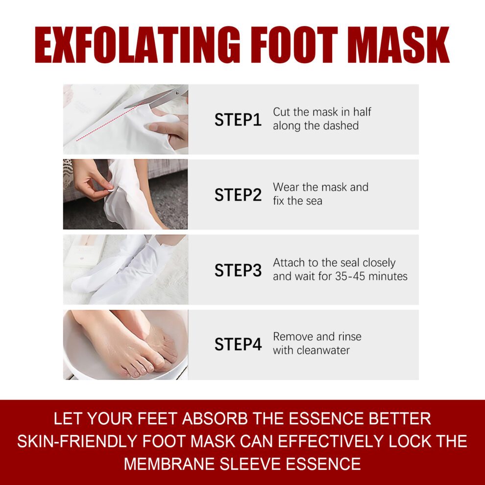 Jaysuing Natural Foot Mask - Soft Feet Daily Care with Gentle Nurture - Image 6