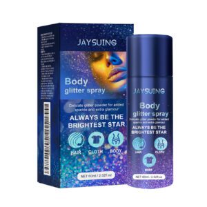 Jaysuing Natural Glitter Spray - Shiny Cheer for Daily Sparkle