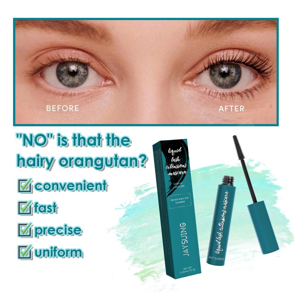 Jaysuing Natural Mascara Cream - Thick, Long Lashes Daily Care - Image 3