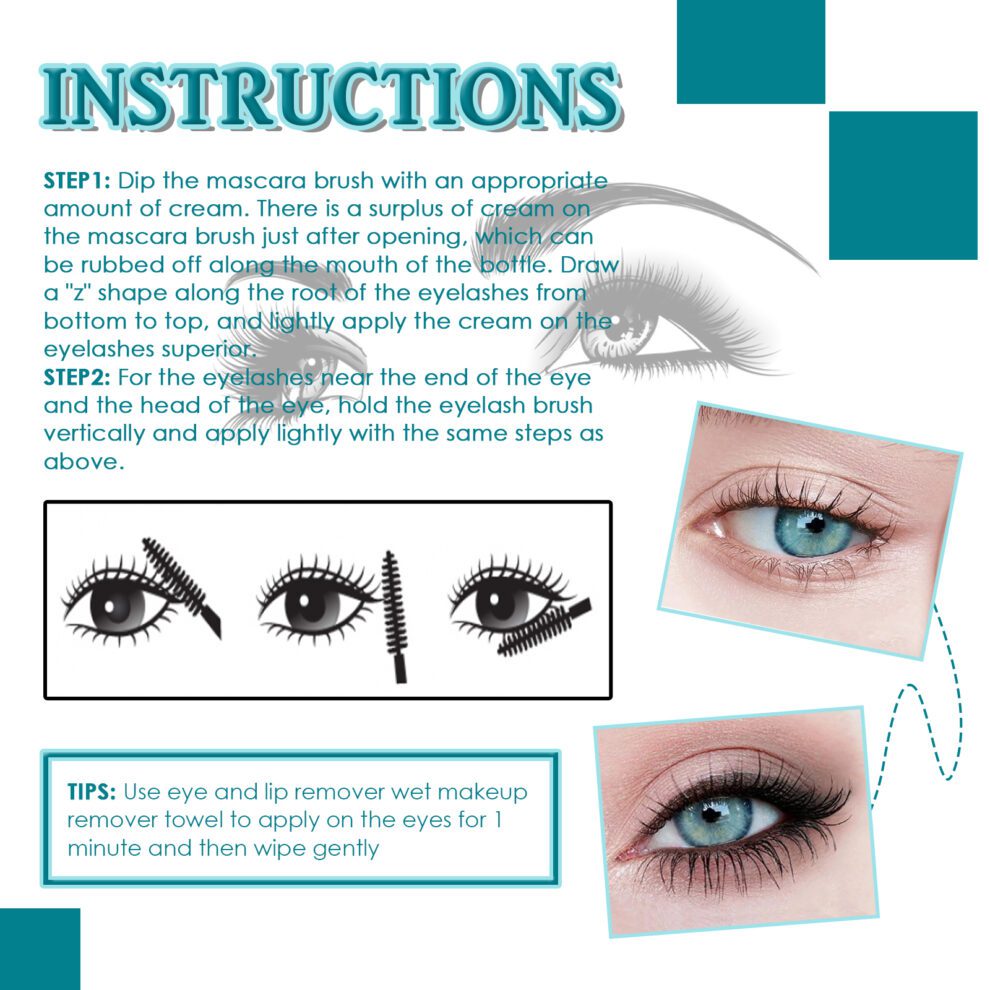 Jaysuing Natural Mascara Cream - Thick, Long Lashes Daily Care - Image 6
