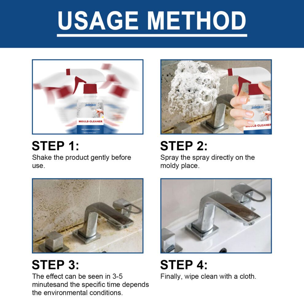 Jaysuing Natural Mold Spray – Daily Care for Fresh Bathrooms & Walls - Image 6