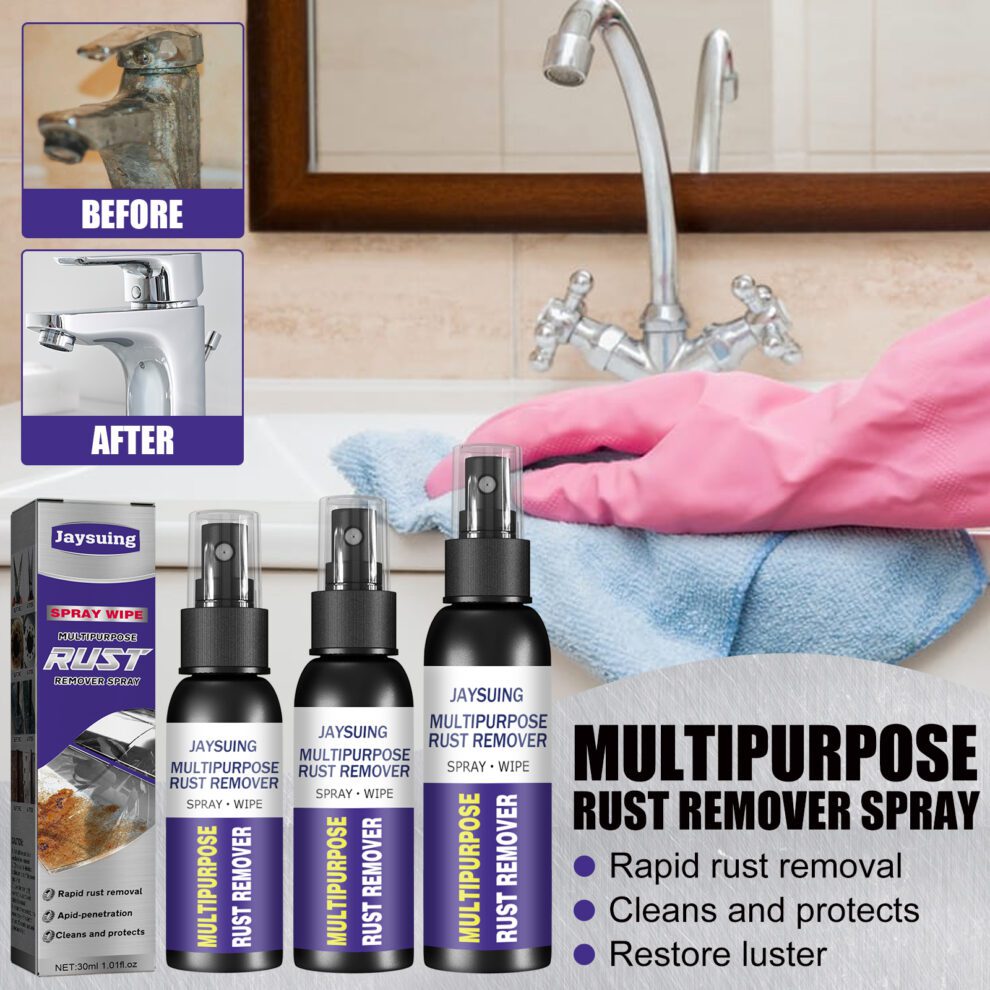 Jaysuing Natural Rust Remover (50ml) - Shine & Protect for Wheels, Faucets - Image 2