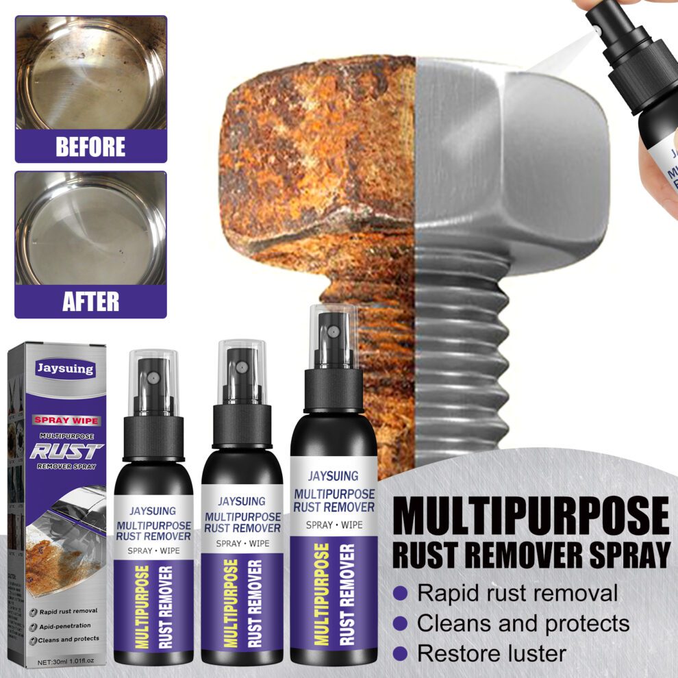 Jaysuing Natural Rust Remover (50ml) - Shine & Protect for Wheels, Faucets - Image 4