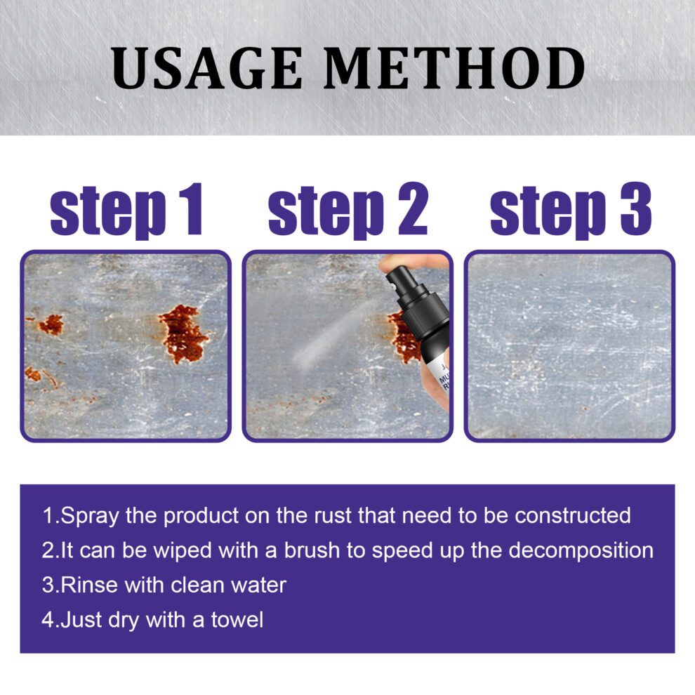 Jaysuing Natural Rust Remover (50ml) - Shine & Protect for Wheels, Faucets - Image 6
