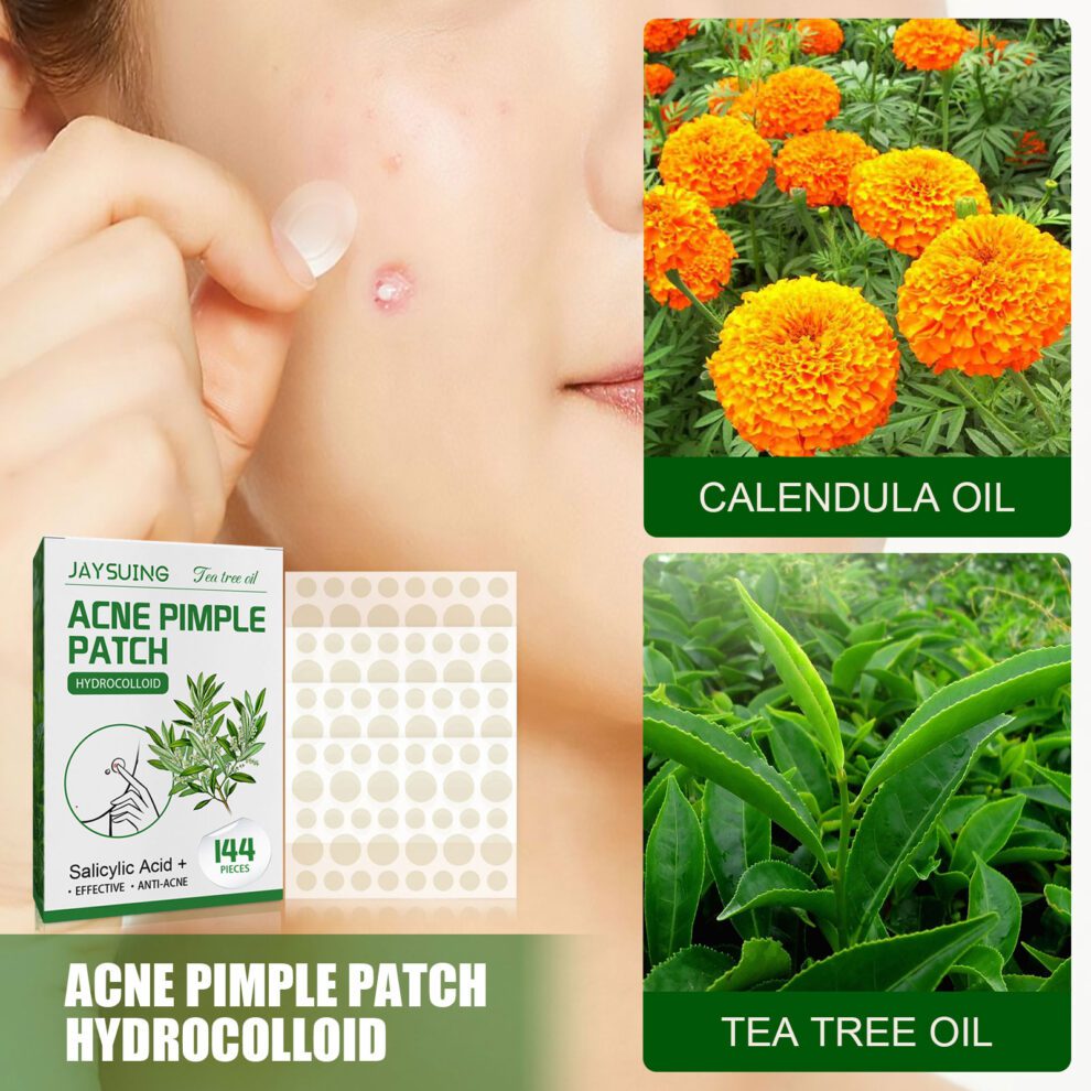 Jaysuing Natural Soothing Waterproof Invisible Acne Patch Daily Care - Image 5