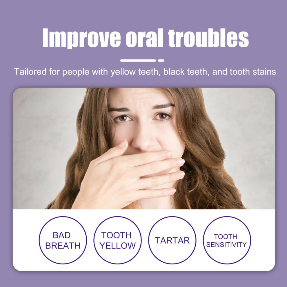 Jaysuing V34 Purple Toothpaste - Daily Gentle Care for Bright Smiles & Fresh Breath - Image 3