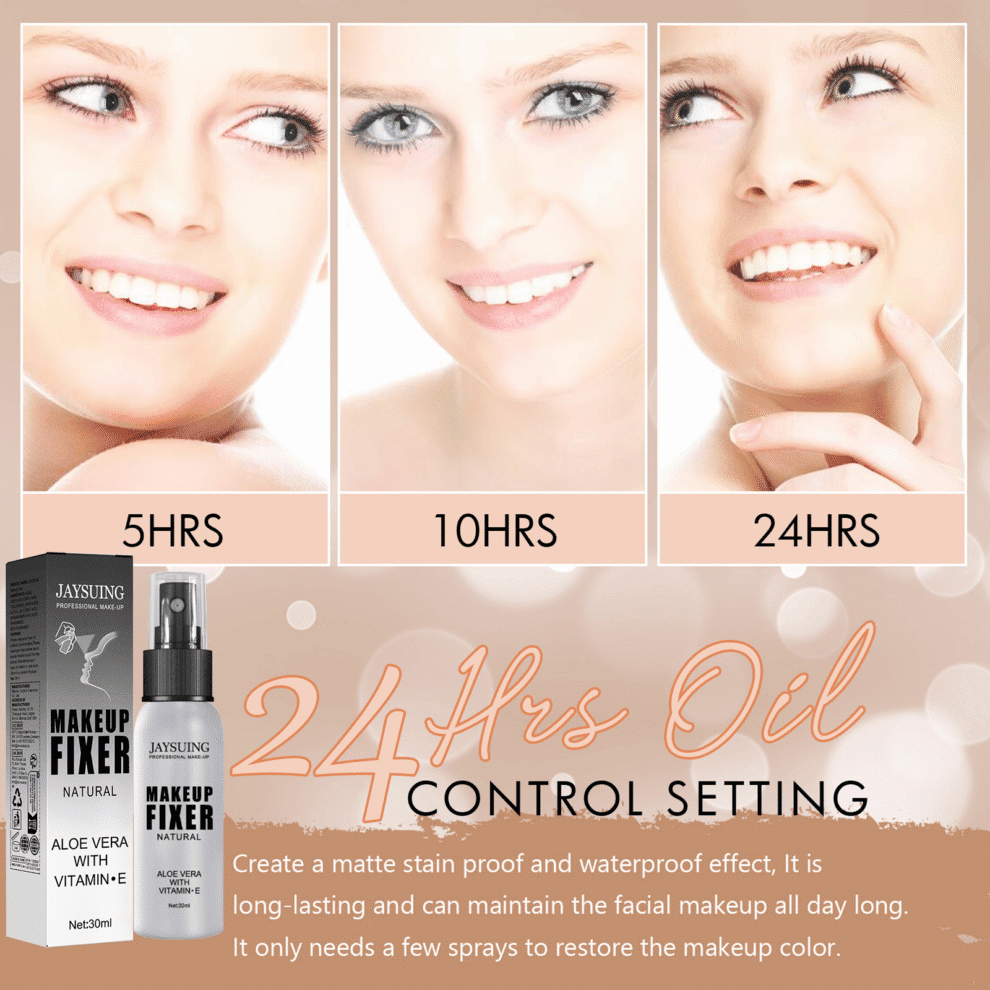 Jaysuing Vitamin E Refreshing Mist - Long-Lasting Daily Glow - Image 4