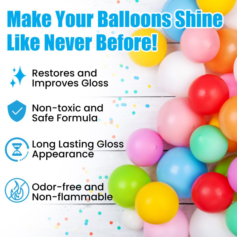 Jue-Fish Balloon Shine Spray - Natural Gloss for Daily Party Care - Image 4