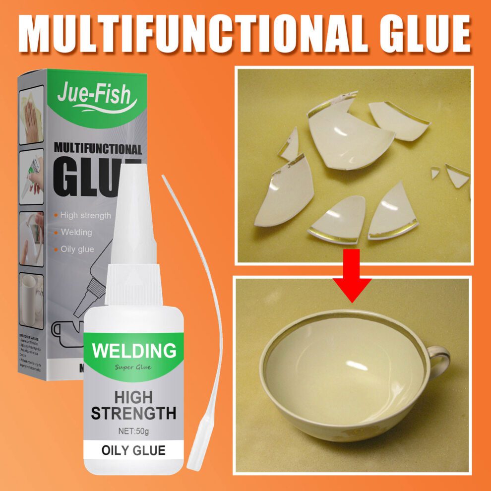 Jue-Fish Clear Natural Adhesive (30g) - Quick-Dry Daily Glue - Image 2