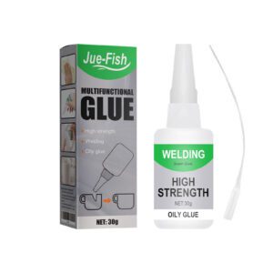 Jue-Fish Clear Natural Adhesive (30g) - Quick-Dry Daily Glue