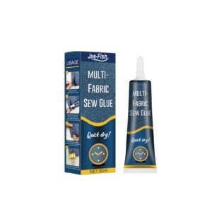 Jue-Fish Daily Care Fabric Glue - Gentle Ripped Jeans Repair