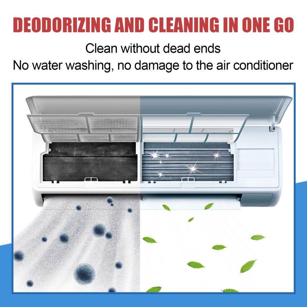 Jue-Fish Daily Care Foam AC Cleaner - Fresh Home Essential - Image 2