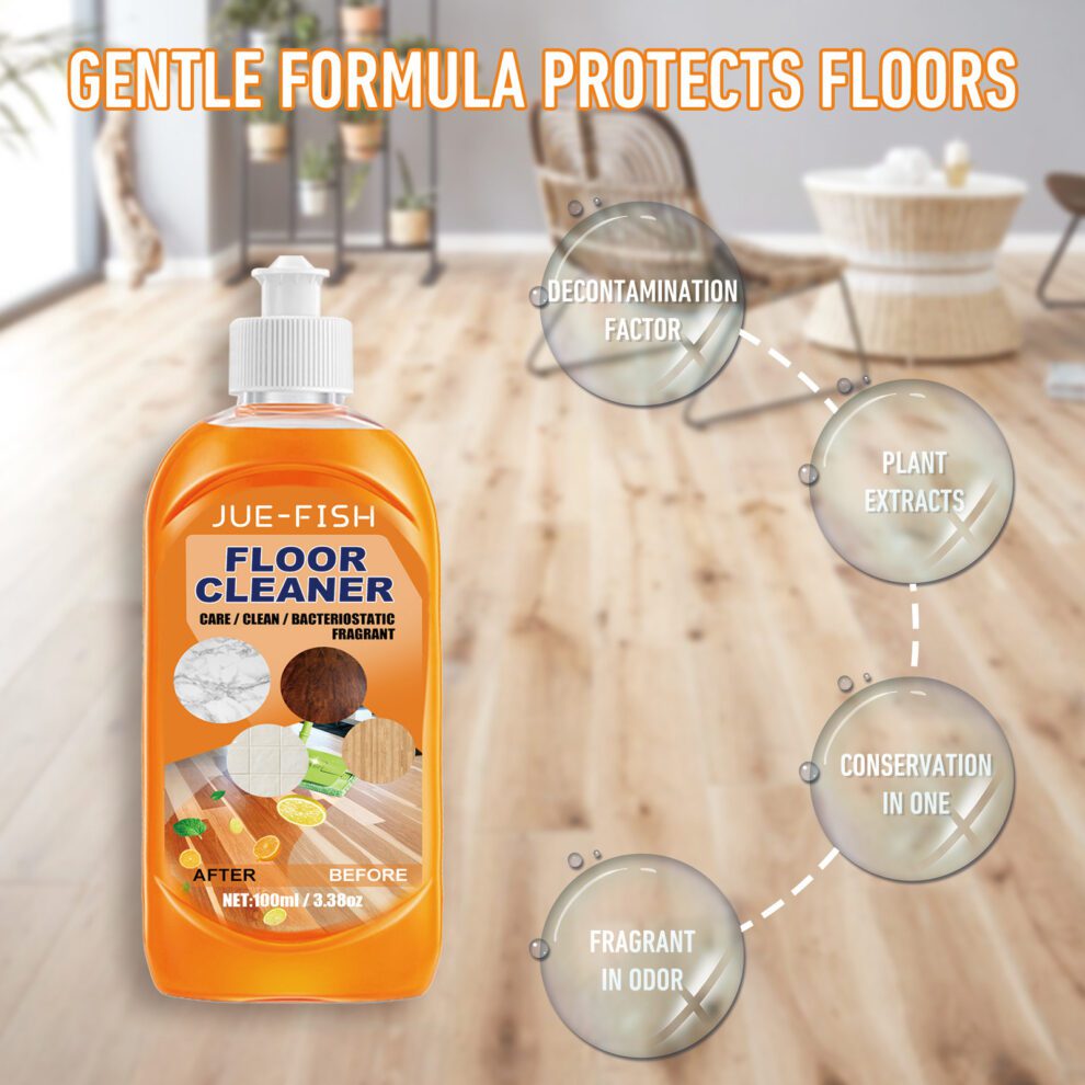 Jue-Fish Daily Floor Care Kit: Gentle Wood & Tile - Image 5