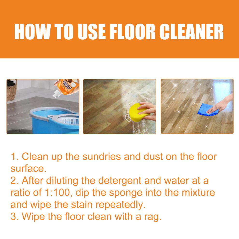 Jue-Fish Daily Floor Care Kit: Gentle Wood & Tile - Image 6