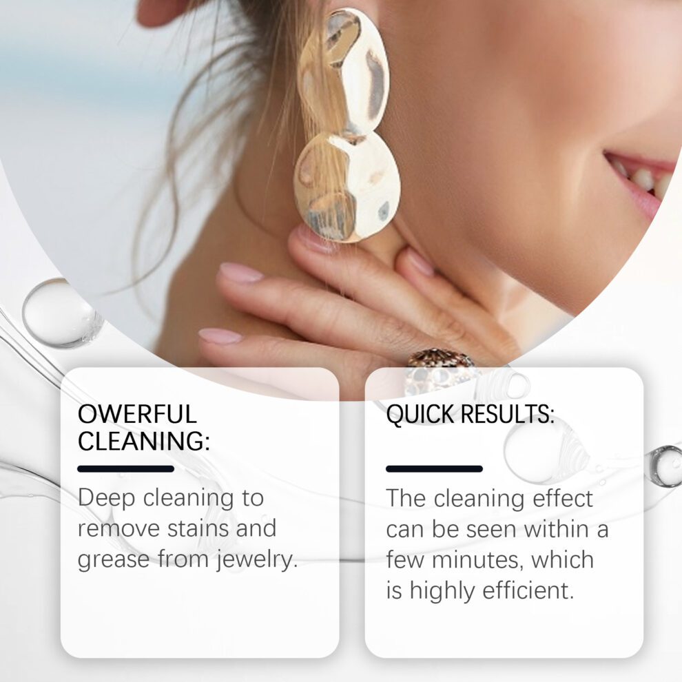 Jue-Fish Jewelry Cleaner with Natural Ingredients, Daily Shine Care - Image 3