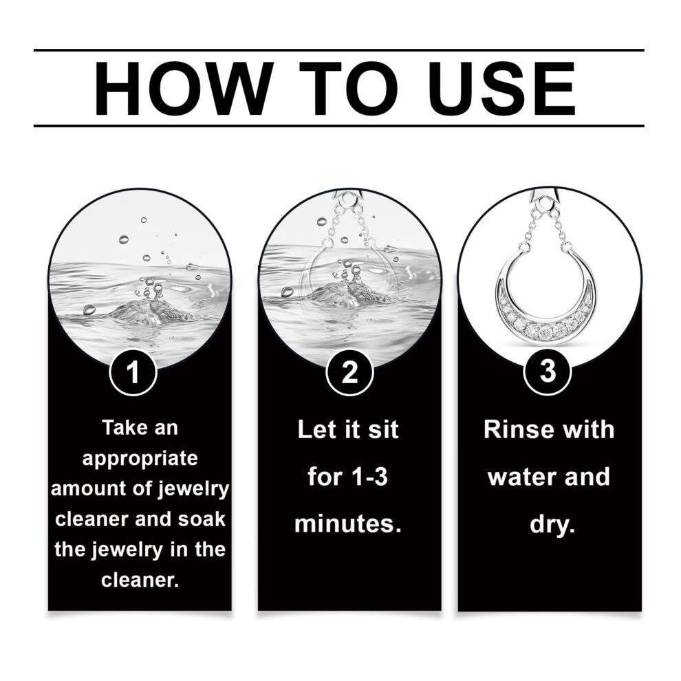 Jue-Fish Jewelry Cleaner with Natural Ingredients, Daily Shine Care - Image 6
