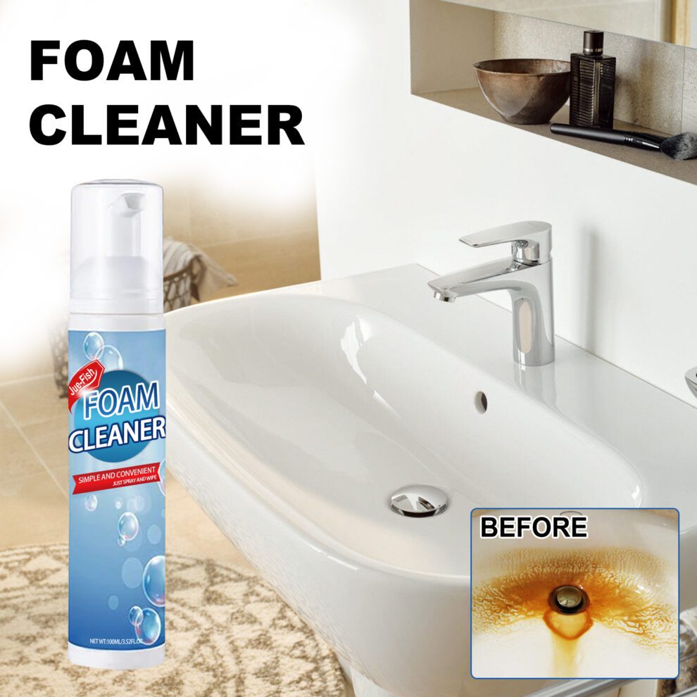 Jue-Fish Lemon Foam Cleaner - Gentle Daily Kitchen Care - Image 2