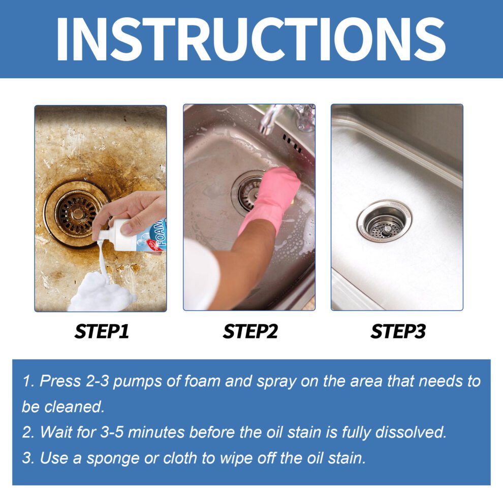 Jue-Fish Lemon Foam Cleaner - Gentle Daily Kitchen Care - Image 6