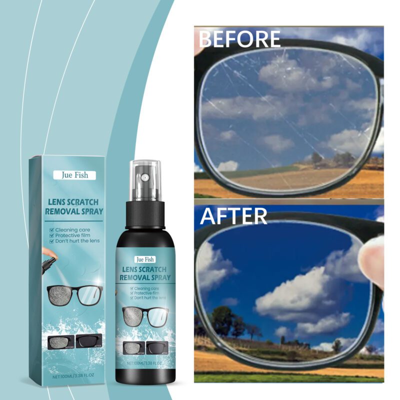 Jue-Fish Lens Care: Gentle Scratch Remover for Clear Shiny Glasses - Image 2