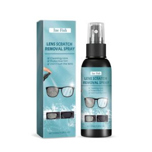 Jue-Fish Lens Care: Gentle Scratch Remover for Clear Shiny Glasses