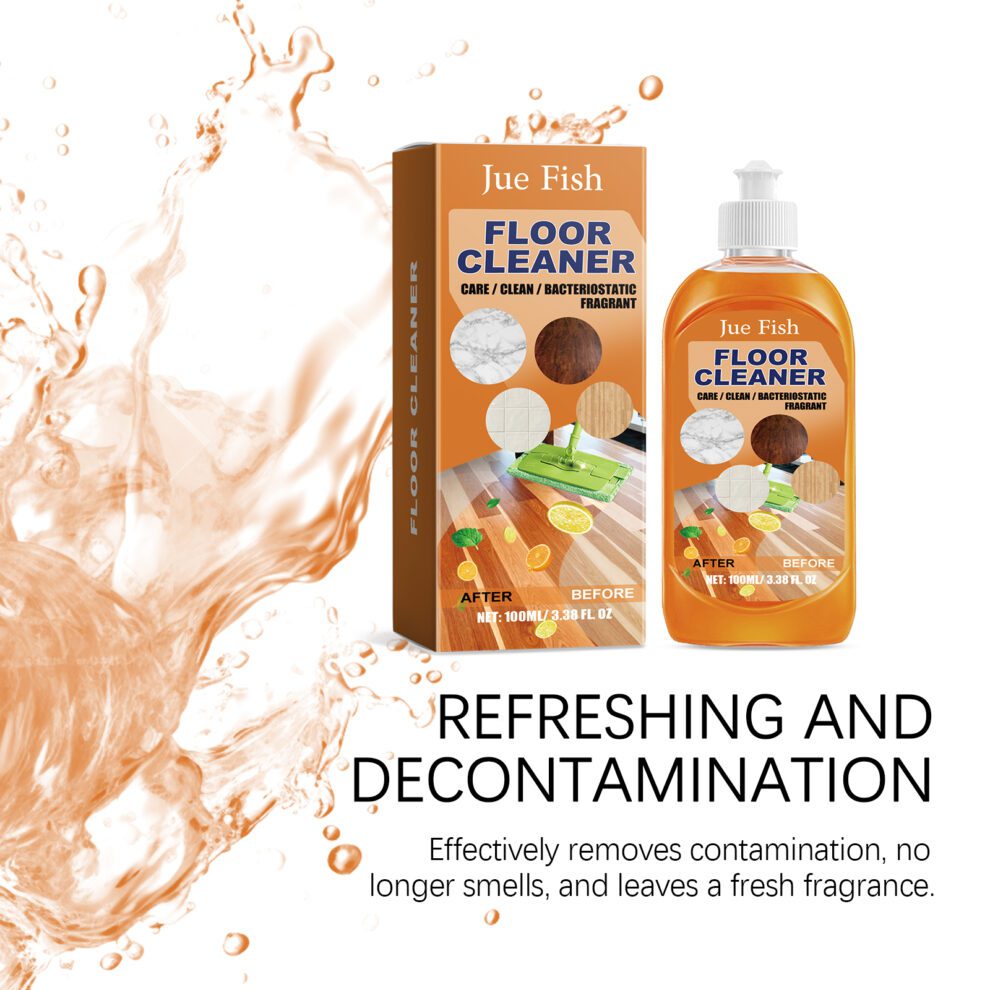 Jue-Fish Natural Floor Cleaner - Daily Care Polish for Wood & Tile - Image 4