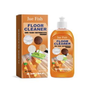 Jue-Fish Natural Floor Cleaner - Daily Care Polish for Wood & Tile