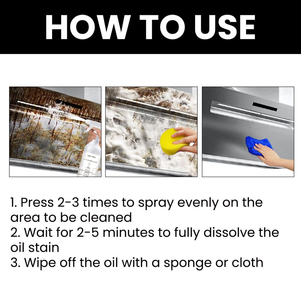 Jue-Fish Natural Foam Cleaner - Daily Kitchen Care, Gentle & Fresh - Image 5