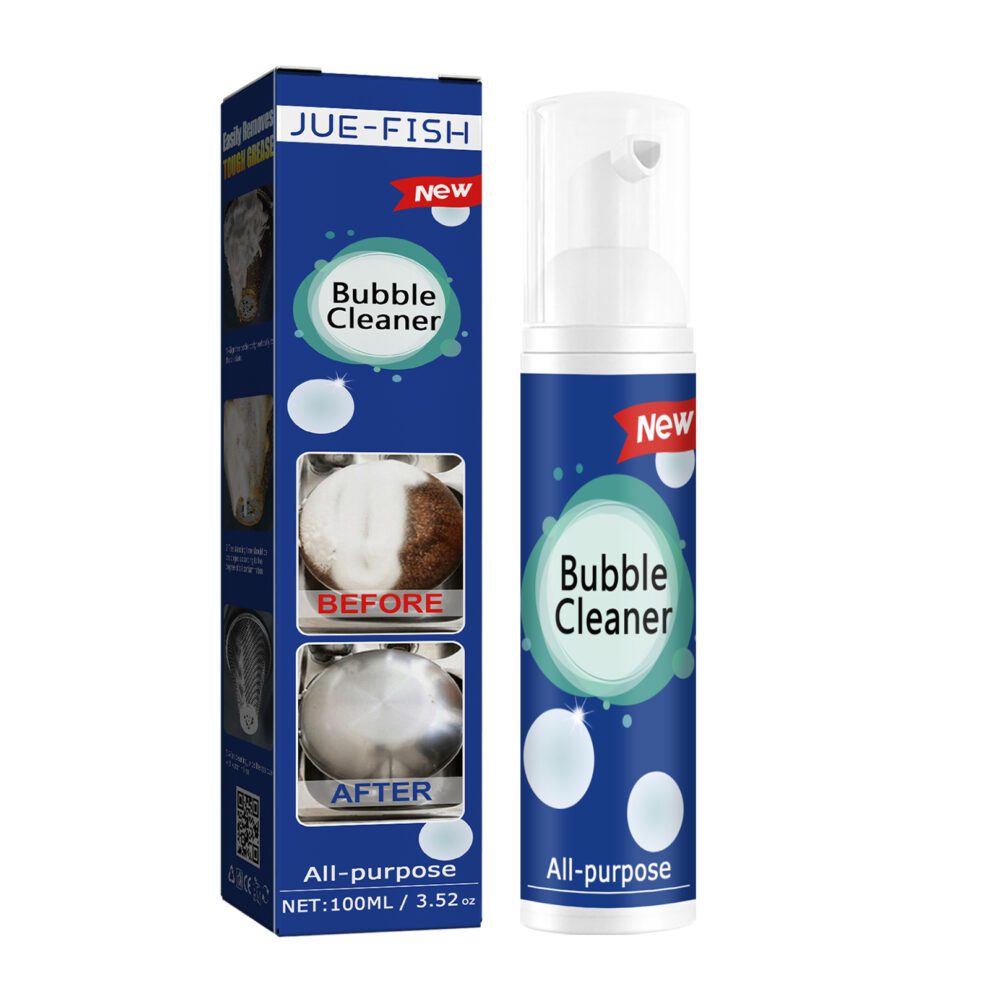 Jue-Fish Natural Foam Cleaner - Multipurpose Kitchen Fresh Shiny
