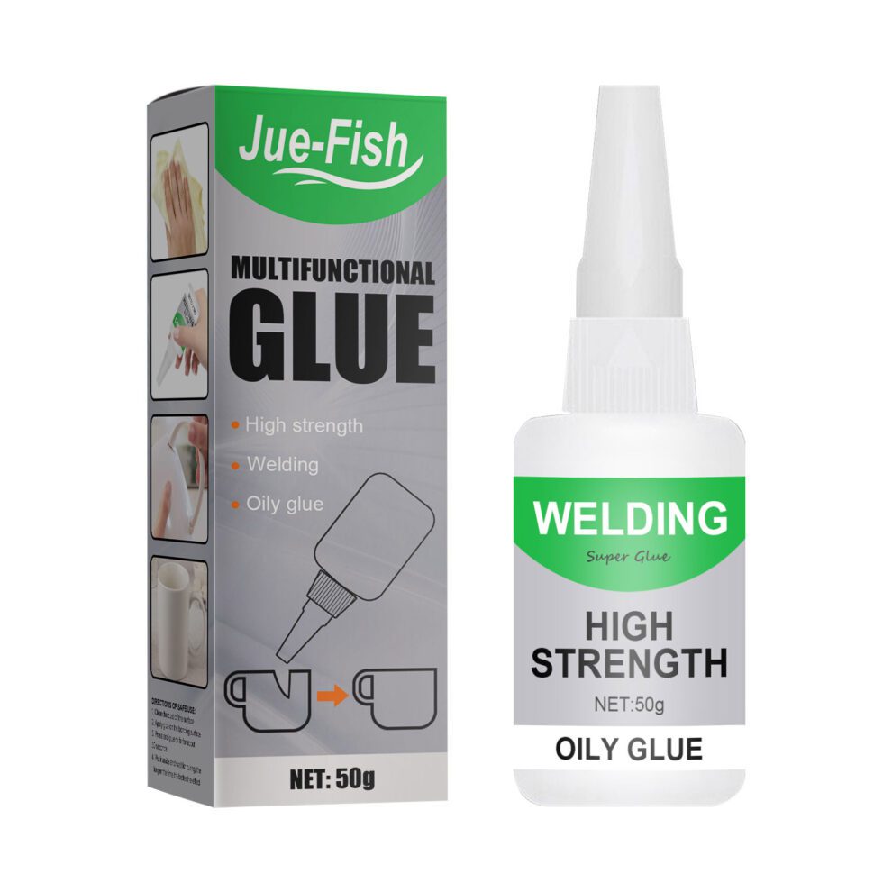 Jue-Fish Quick-Dry Trusted Waterproof Glue (50g) – Glass Wood Daily Care