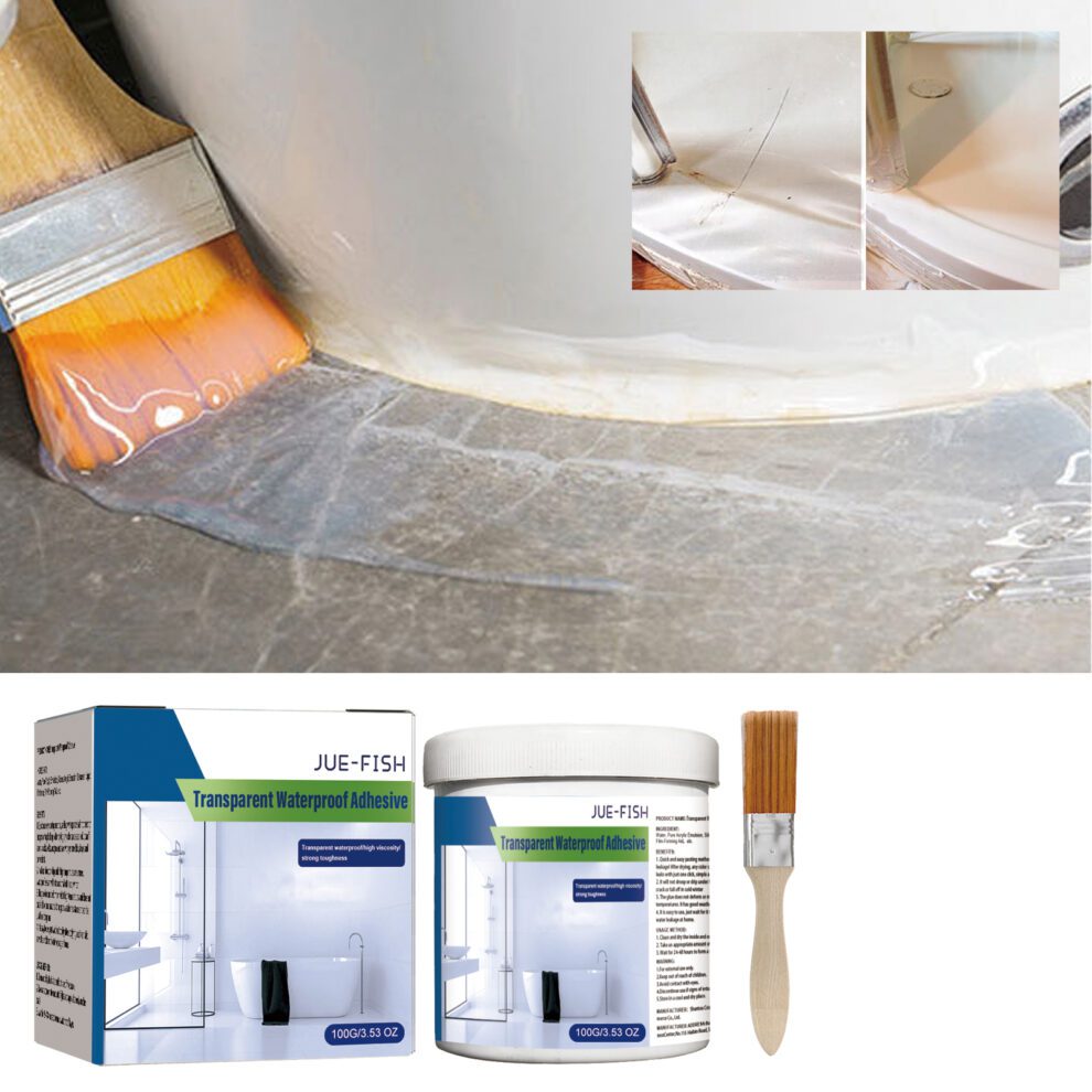 Jue-Fish Transparent Natural Waterproof Glue for Home Care - Image 2