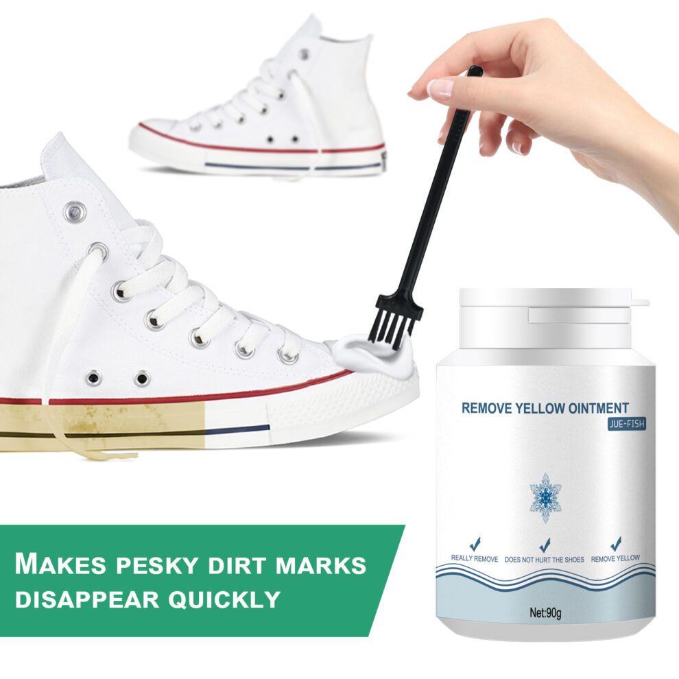 Jue-Fish White Shoe Care Natural Whitening Gel – Keep Fresh & Bright - Image 3
