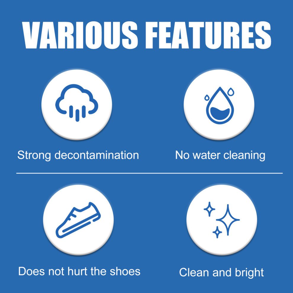 Jue-Fish White Shoes Daily Care Cream - Gentle & Fresh Cleaner - Image 3