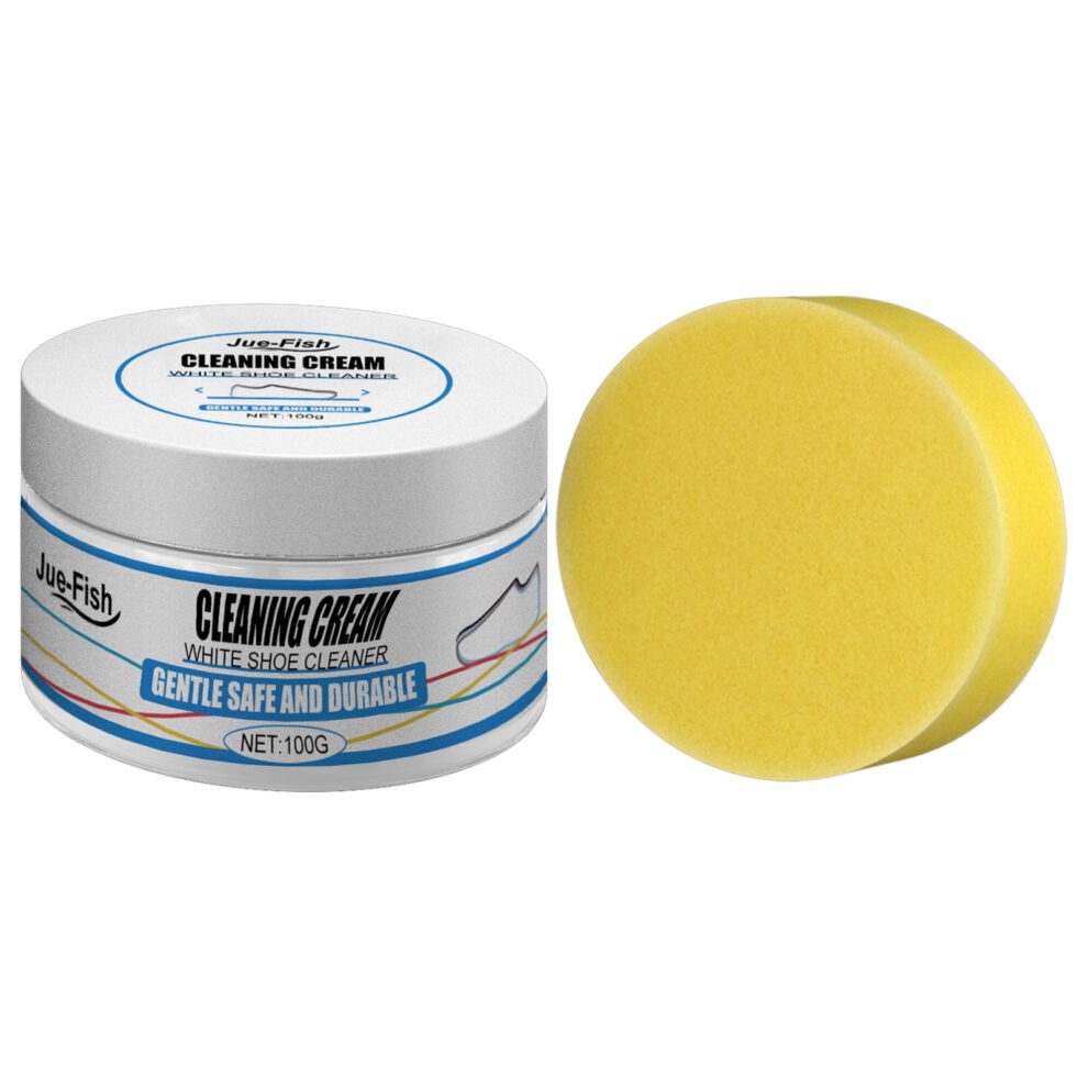 Jue-Fish White Shoes Daily Care Cream - Gentle & Fresh Cleaner