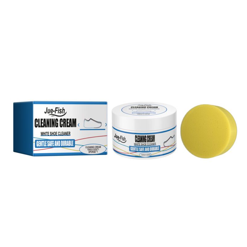 Jue-Fish White Sports Shoes Cleaning Cream - Natural Daily Freshness Care