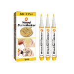 Jue-Fish Wood Burning Marker | DIY Coaster Craft Pen for Wood Art