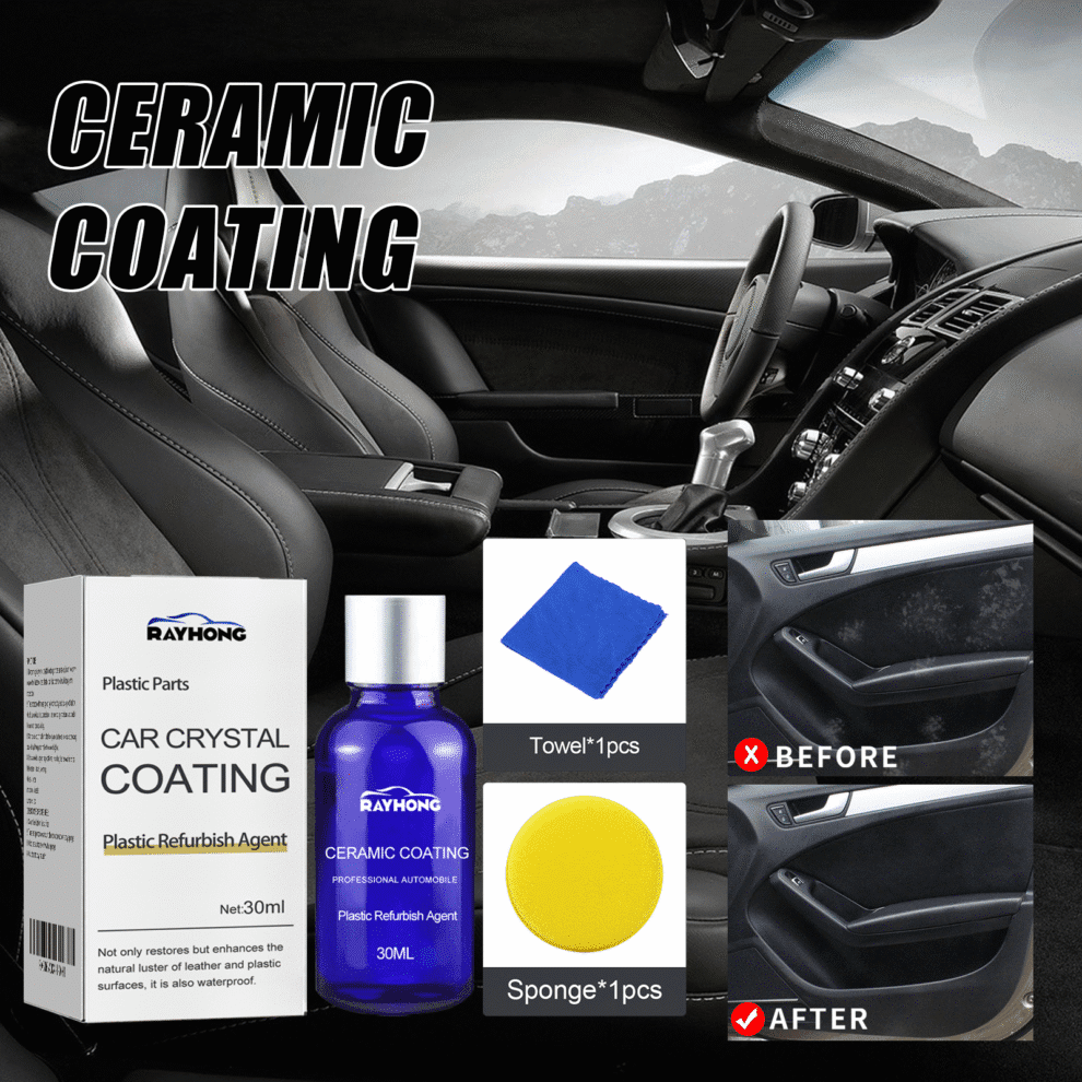 Natural Car Plastic Care: Restore Fresh Shine & Protect Interior - Image 6