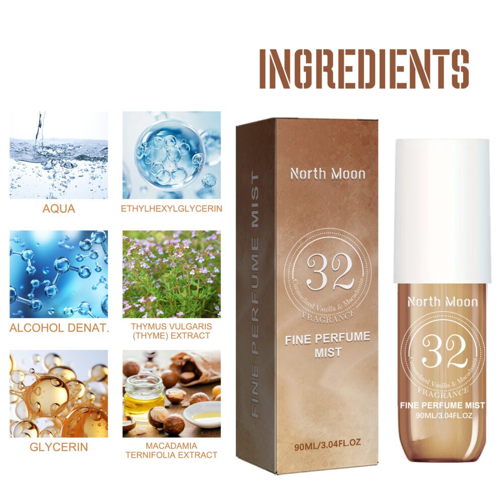 North Moon Daily Fresh Perfume Spray - Delicate Natural Scent for Women - Image 5