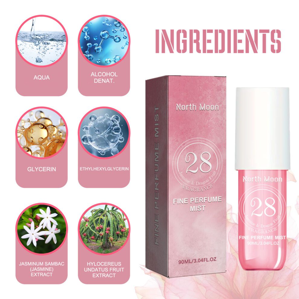 North Moon Fresh Fragrance Spray - Delicate Daily Care for Women - Image 5