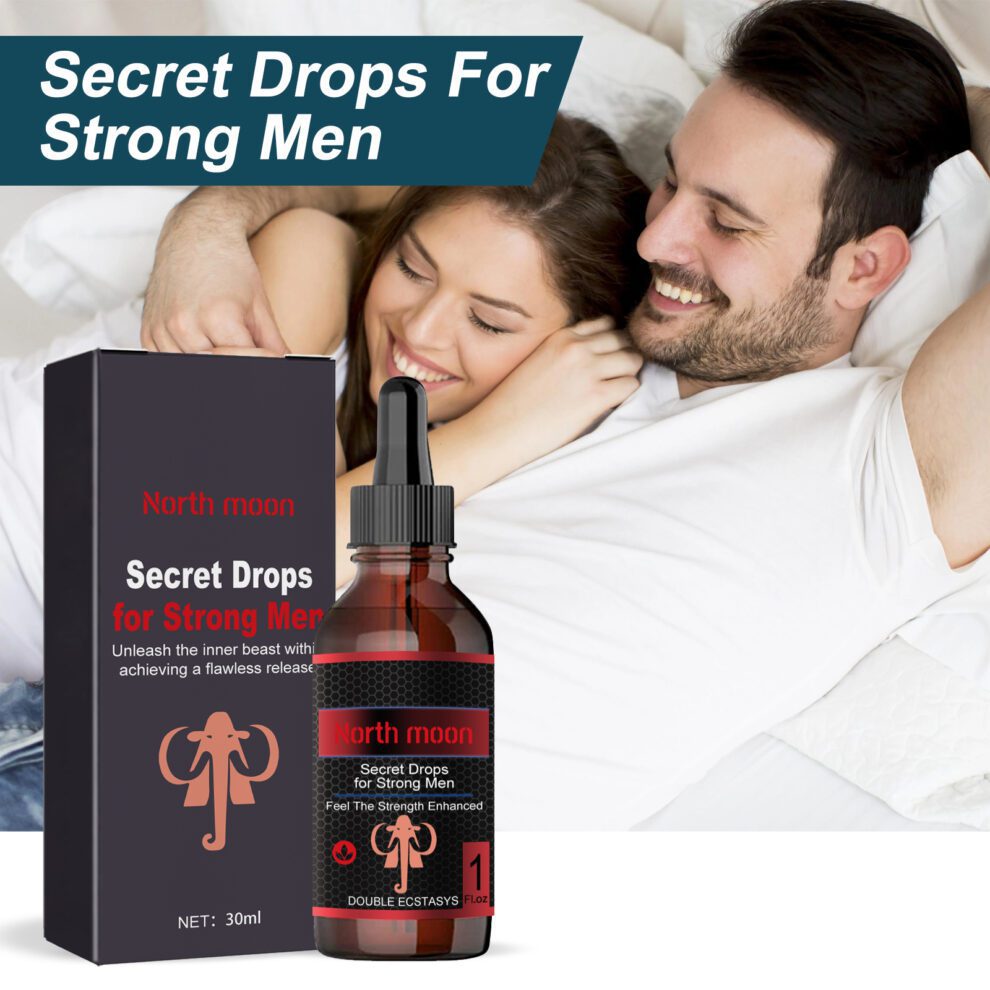North Moon Men's Daily Care Secret Drops - Natural Nourishing Essential Oil - Image 2