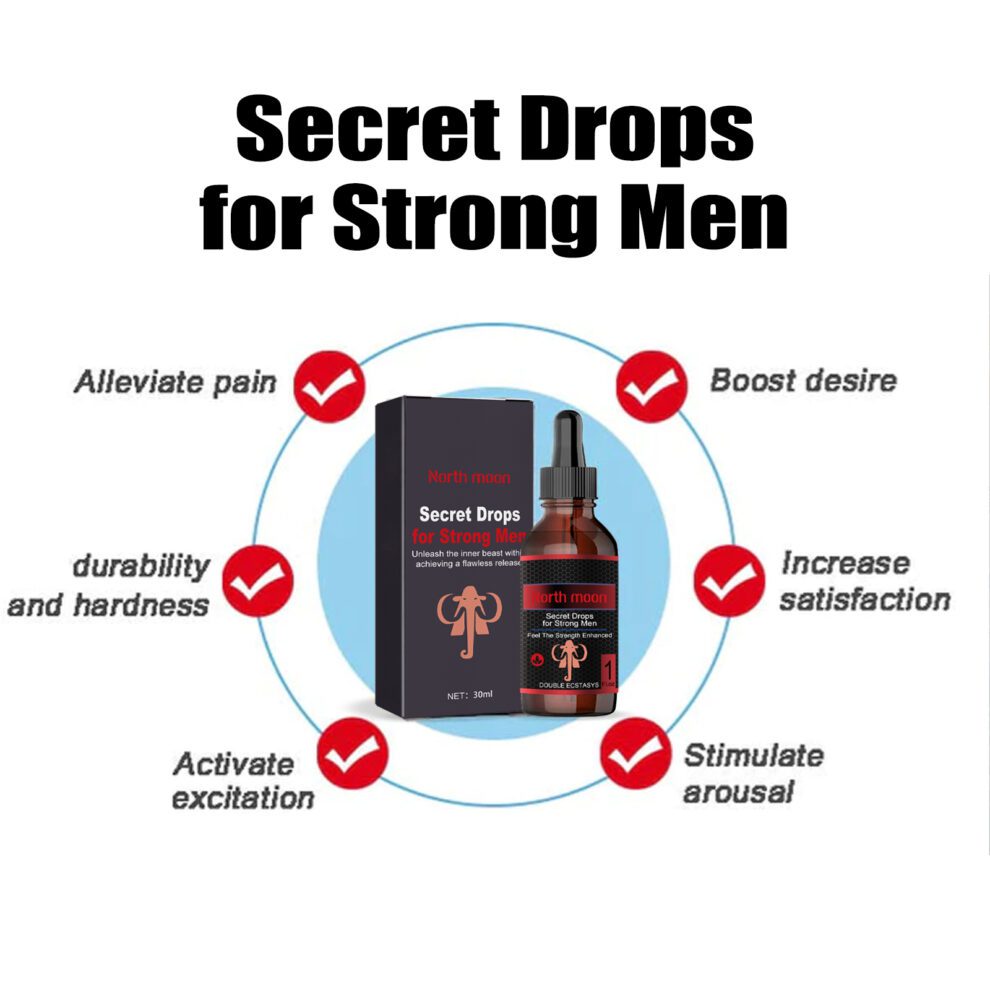 North Moon Men's Daily Care Secret Drops - Natural Nourishing Essential Oil - Image 4