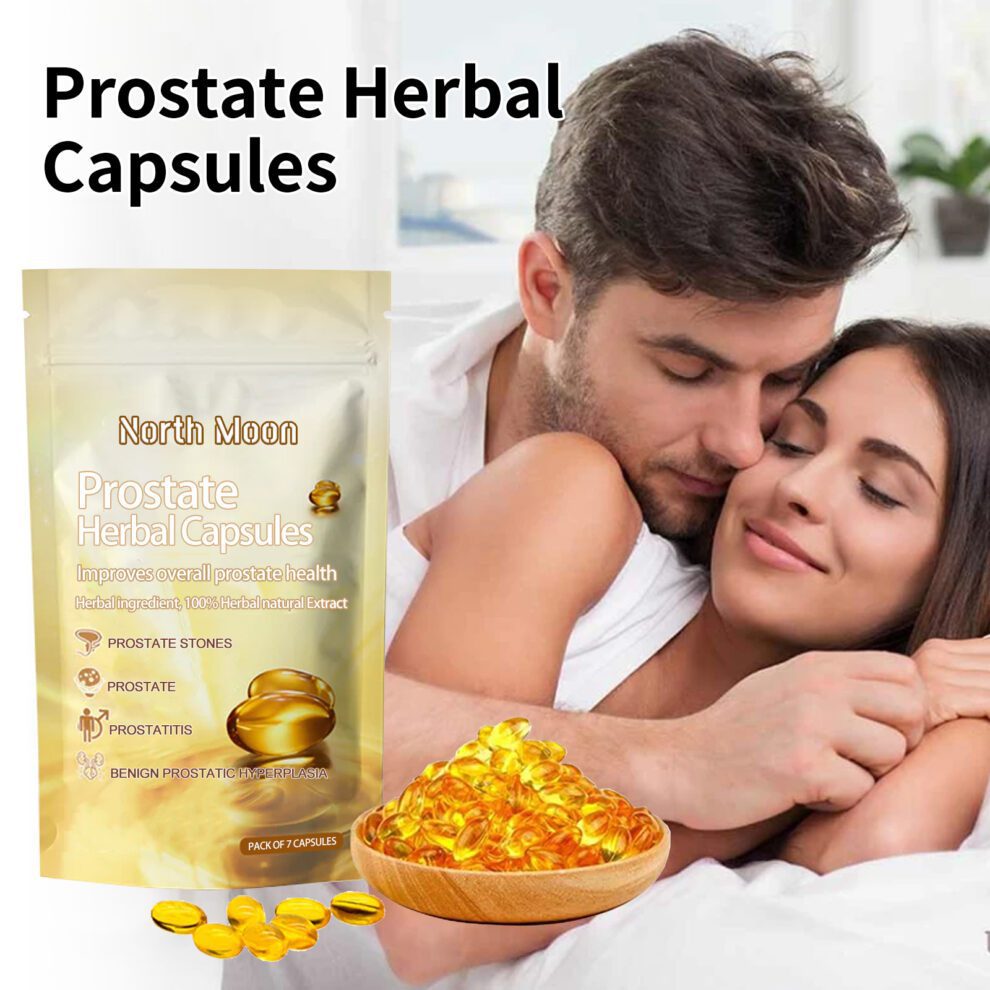 North Moon Natural Prostate Care Capsules: Gentle Daily Support for Men - Image 2