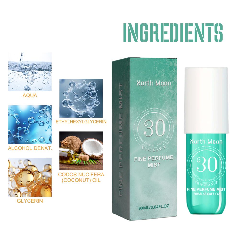 North Moon Portable Natural Perfume Spray - Fresh, Long-Lasting Charm - Image 5