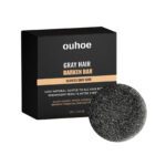 OUHOE Black Hair Soap - Natural Daily Care for Shiny Tresses