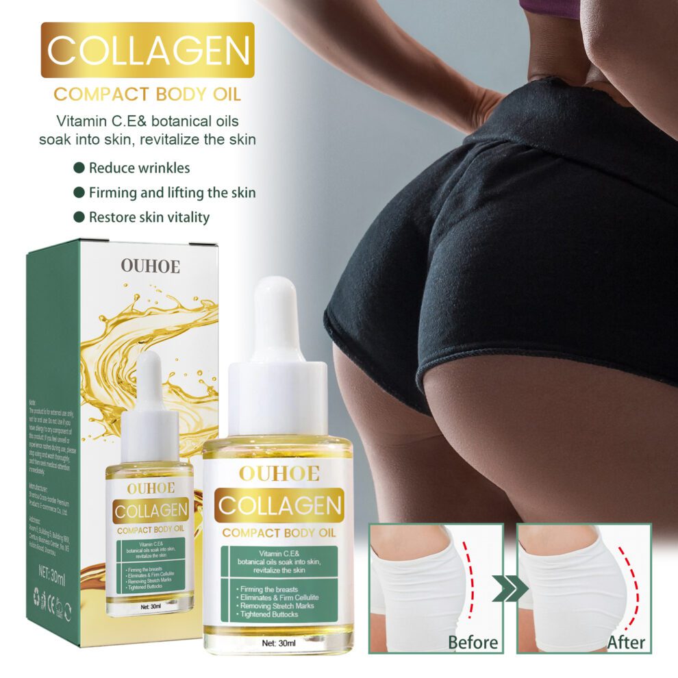 OUHOE Collagen Body Oil - Daily Glow & Natural Care - Image 2