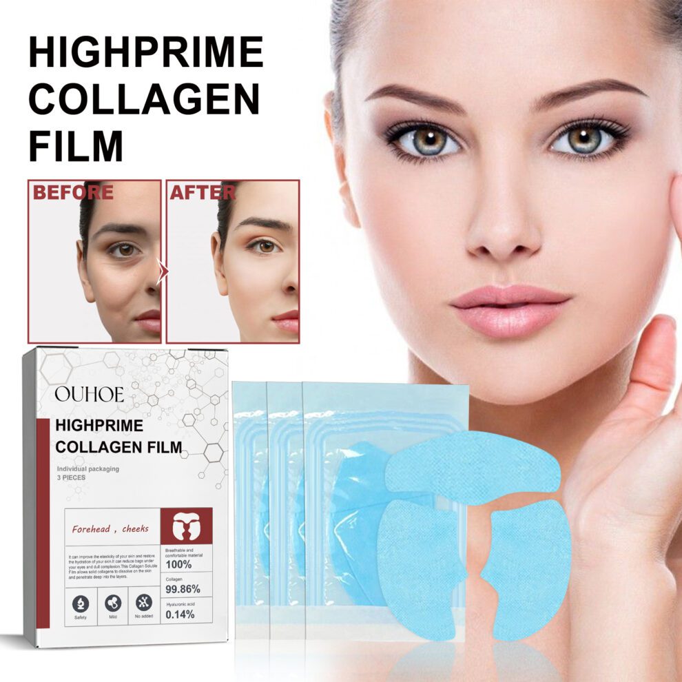 OUHOE Collagen Eye Mask - Gently Pamper, Plump & Moisturize Daily - Image 2