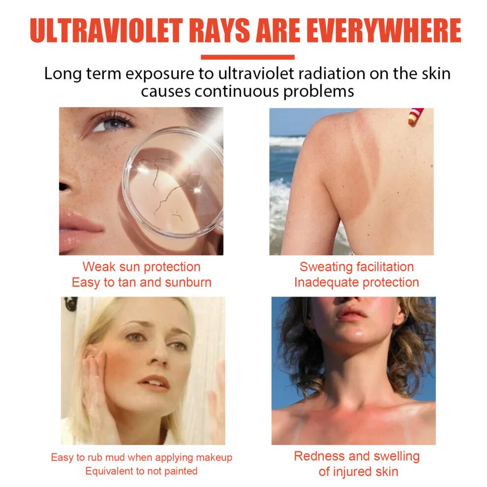 OUHOE Daily Care Cream - Natural, Refreshing Sun Care for Glow - Image 3