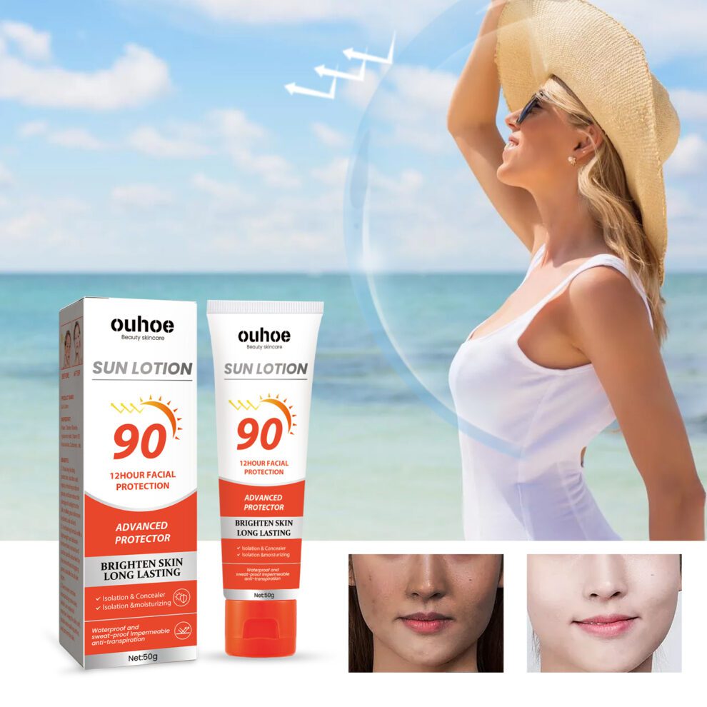 OUHOE Daily Care Cream - Natural, Refreshing Sun Care for Glow