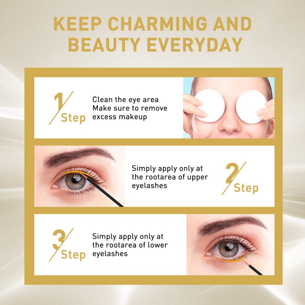 OUHOE Daily Eyelash Balm: Natural Moisture for Lush, Curled Lashes - Image 6