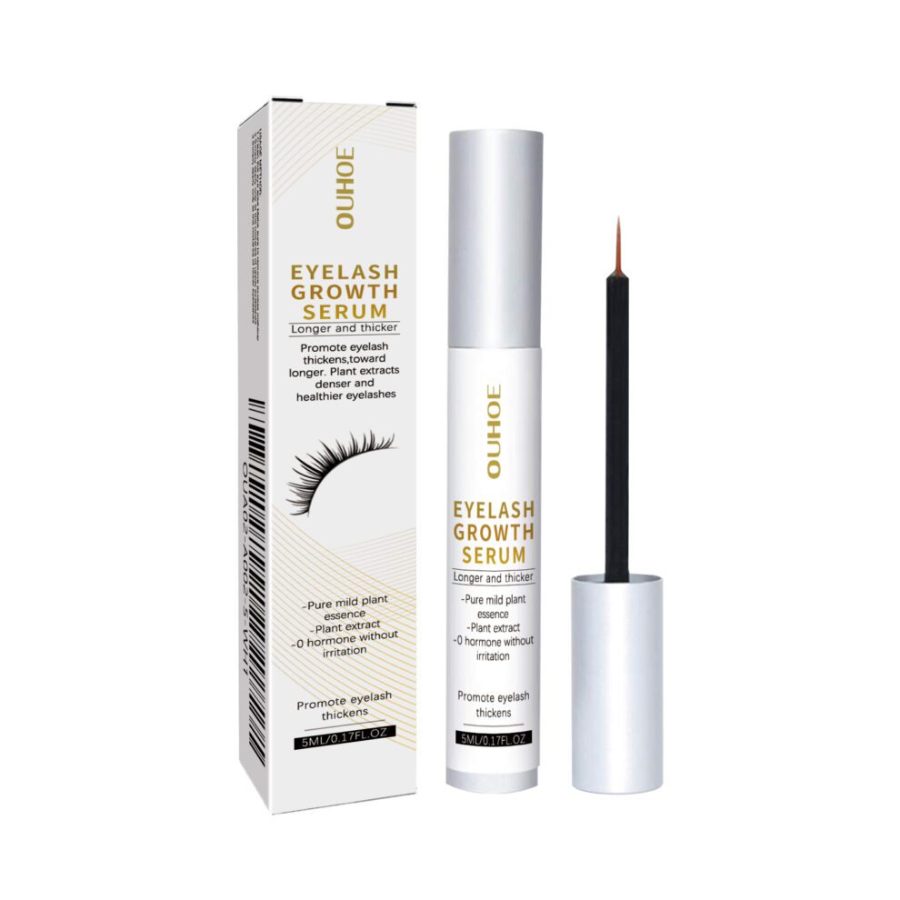 OUHOE Daily Eyelash Balm: Natural Moisture for Lush, Curled Lashes